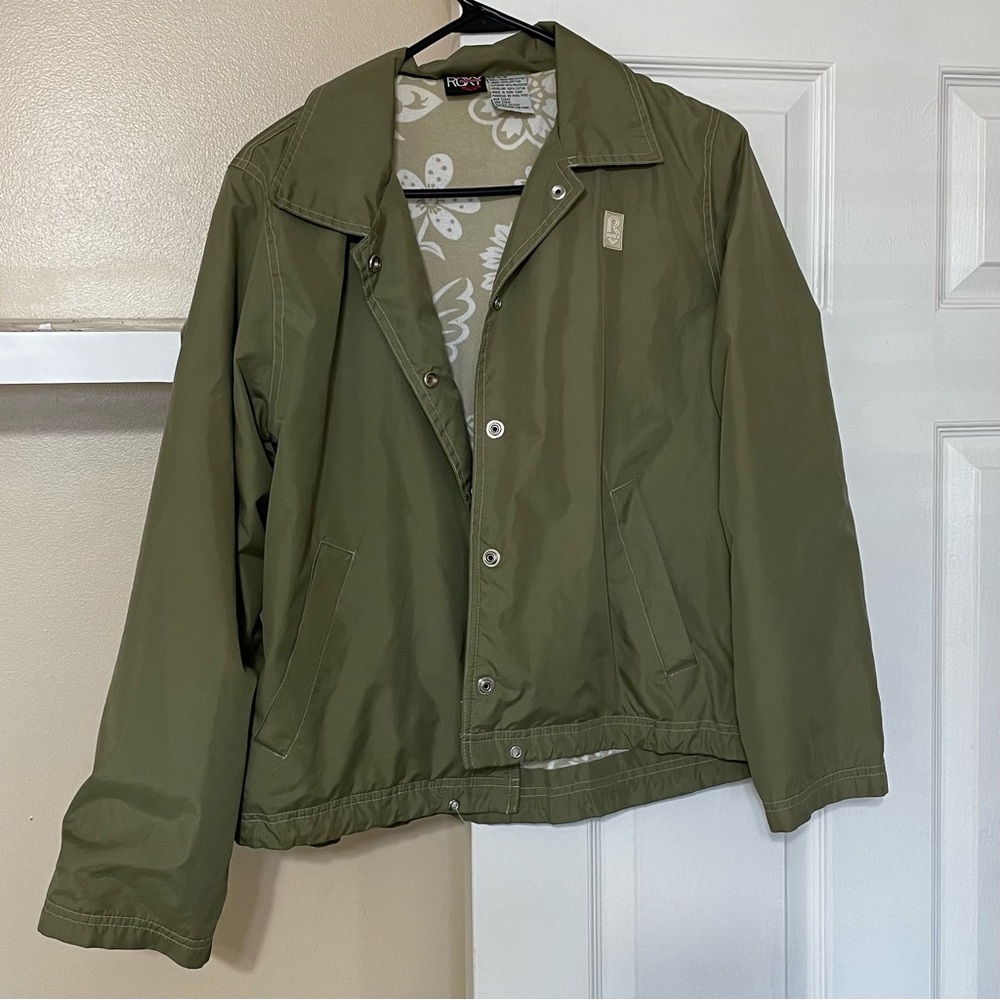 Roxy green jacket